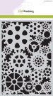 CraftEmotions A5 Mask Stencil - Gears