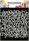 Dutch Doobadoo 6”x6” Mask Art Stencil - Alphabet
