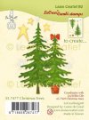 LeCrea Combi Clear Stamps - Christmas Trees