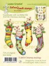 LeCrea Combi Clear Stamps - Christmas Stockings