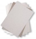 Sizzix A4 Opulent Cardstock - Silver (5 sheets)
