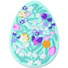 Sizzix Thinlits Die Set - Intricate Floral Easter Egg (15 dies)