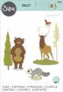 Sizzix Thinlits Die Set - Forest Animals #2 by Josh Griffiths