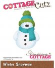 CottageCutz Dies - Winter Snowman