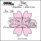 Crealies Uno Die no. 26 (Flower 16)