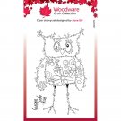 Woodware 4"x6" Clear Stamps - Fuzzy Friends Horace