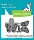 Lawn Cuts Custom Craft Dies - Reveal Wheel Butterfly Add-on