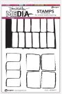 Dina Wakley MEdia Cling Stamps - Grid It
