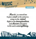 Music Series Clear Stamp - Music