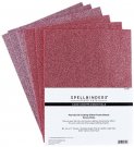 Spellbinders 8.5"x11" Glitter Foam Sheets - Peony Pinks (10 pack)