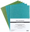 Spellbinders 8.5"x11" Glitter Foam Sheets - Shimmering Tropics (10 pack)