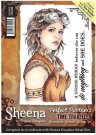 Sheena Douglass Perfect Partner Time Traveller A6 Unmounted Rubber Stamp - Steampunk Women