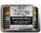Tim Holtz Distress Watercolor Pencils - Set 1 (12 pack)