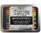 Tim Holtz Distress Watercolor Pencils - Set 4 (12 pack)