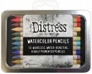 Tim Holtz Distress Watercolor Pencils - Set 6 (12 pack)