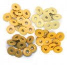 We R Memory Keepers - Yellow Wide Eyelets (40 pack)