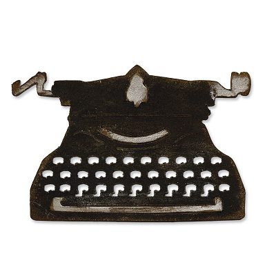 Sizzix Bigz Die - Vintage Typewriter by Tim Holtz