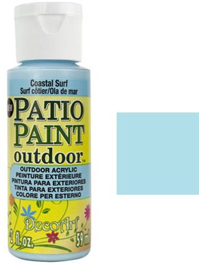DecoArt Outdoor Patio Paint - Coastal Surf