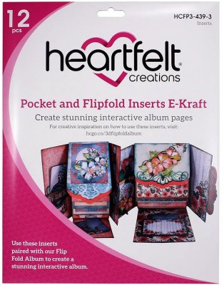 Heartfelft Creations Pocket & Flipfold Inserts - E-Kraft