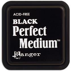 Ranger Perfect Medium 3”x3” Stamp Pad - Black