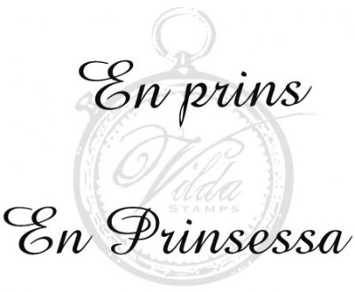 Vilda Stamps - En prins/En prinsessa