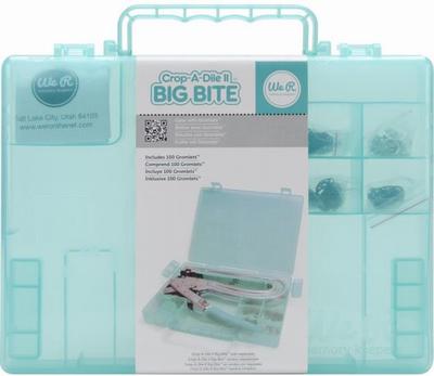 Crop-A-Dile II Big Bite Teal Case (includes 40 free eyelets!)