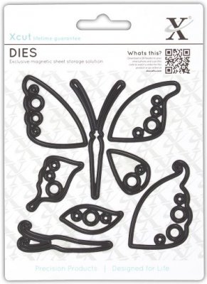 Xcut Decorative Dies - Butterfly (8 dies)