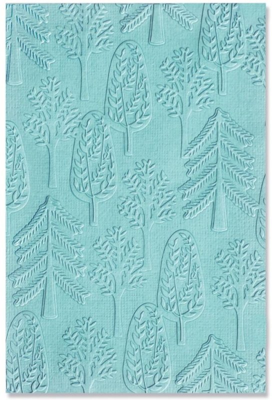 Sizzix Multi-Level Textured Impressions Embossing Folder - Forest