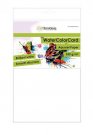 CraftEmotions A5 Watercolor Paper 350 gr - Brilliant White (10 sheets)