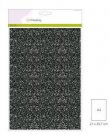 CraftEmotions Glitter Paper - Black (5 sheets)