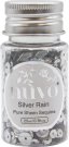 Nuvo Pure Sheen Sequins - Silver Rain (25ml bottle)