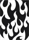 Darice Embossing Folder - Flames Background