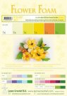 Lecrea A4 Flower Foam Pack #4 - Yellow (6 sheets)