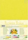 LeCrea A4 Flower Foam Sheets - Bright Yellow (10 sheets)