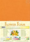 LeCrea A4 flower foam Sheets - Orange (10 sheets)