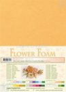 LeCrea A4 flower foam Sheets - Mustard (10 sheets)