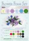 Lecrea A4 Flower Foam Pack #7 - Blue-Violet (6 sheets)
