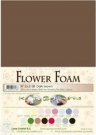 LeCrea A4 flower foam Sheets - Dark Brown (10 sheets)