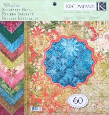 K & Company - Winter Wonderland 12"x12" single-sided Specialty Paper Pad (60 sheets)