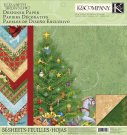 K & Company - Visions of Christmas 12"x12" double-sided Designer Paper Pad (36 sheets)