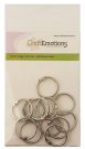 CraftEmotions Click/Bookbinder Rings 25mm (12 pack)