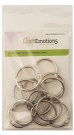 CraftEmotions Click/Bookbinder Rings 32mm (12 pack)