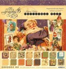 GRAPHIC 45 - 12"x12" CHRISTMAS PAST PAPER PAD