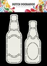 Dutch Doobadoo A5 Card Art - Beer Bottles
