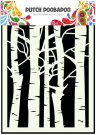 Dutch Doobadoo A5 Mask Art Stencil - Birch Trees