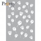 Pronty A5 Mask Stencil - Tulips