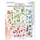 49 And Market 6"x8" Spectrum Gardenia Rub-Ons - Botanical (6 sheets)