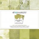 49 And Market Collection Pack 12"x12" - Color Swatch: Grove (8 sheets)