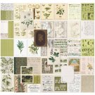 49 And Market Collage Sheets 6"x8" - Color Swatch: Grove (40 sheets)