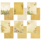 49 And Market 6"x8" Collection Pack - Color Swatch: Ochre (18 sheets + 2 extra patterns)